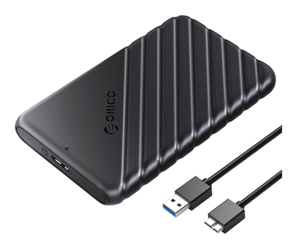 Akcesoria do dysków Orico SATA 2.5" USB 3.1 25PW1-U3-BK-EP-HW